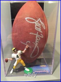Authentic Brett Favre Signed NFL Football with COA
