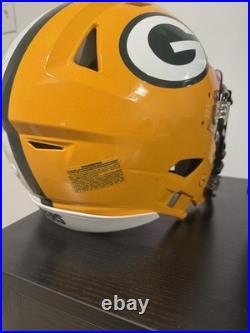 Authentic Green Bay Packers Riddell SpeedFlex Helmet+ Oakley Visor NFL Full Size