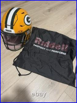 Authentic Green Bay Packers Riddell SpeedFlex Helmet+ Oakley Visor NFL Full Size