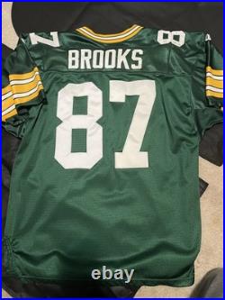 Authentic Green Bay Packers Robert Brooks Jersey By Wilson. Size 50