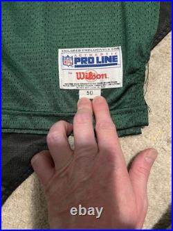 Authentic Green Bay Packers Robert Brooks Jersey By Wilson. Size 50
