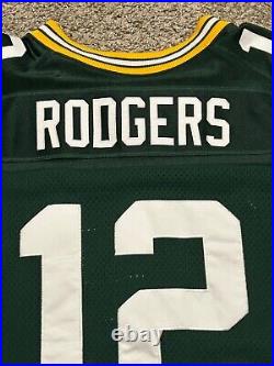 Authentic Nike Elite Aaron Rodgers Men's Green Bay Packers Jersey Size 44