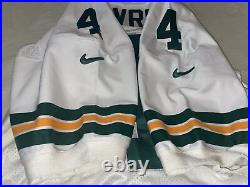 Authentic Nike White Brett Favre Green Bay Packers jersey mens 44 Clean Sewn 90s