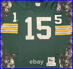 Authentic Rare Vintage Mitchell & Ness NFL Green Bay Packers Bart Starr Jersey