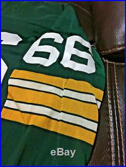 Authentic Ray Nitschke Green Bay Packers Mitchell & Ness DURENE jersey sz 48 XL