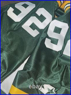 Authentic Reggie White Jersey Green Bay Packers Jersey 52 STARTER Vintage Clean