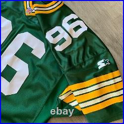 Authentic Sean Jones Green Bay Packers 52 Starter Jersey Vintage 90s Pro Line