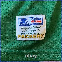 Authentic Sean Jones Green Bay Packers 52 Starter Jersey Vintage 90s Pro Line