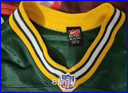 Authentic Vintage Nike NFL Green Bay Packers Brett Favre Football Jersey 52