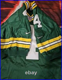 Authentic Vintage Nike NFL Green Bay Packers Brett Favre Football Jersey 52