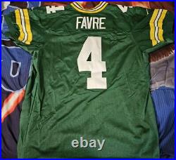 Authentic Vintage Nike NFL Green Bay Packers Brett Favre Football Jersey 52