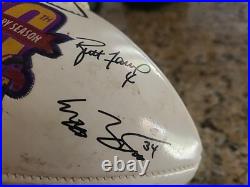 Autographed 2006 Green Bay Packers Football, Favre And Team