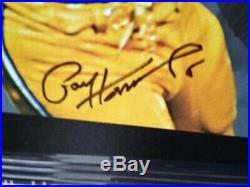 Autographed Green Bay Packers 5 MVP Canvas Starr Taylor Favre, Rodgers, Hornung