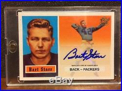 BART STARR 2015 Topps 60th Anniversary Rookie RC Reprint GOLD 1/1 Auto Packers