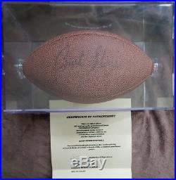BART STARR Autographed Green Bay Packers Signed NFL Football CSA-COA FREE SHIP