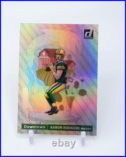 BLOCKCHAIN PRIZM Aaron Rodgers Card Aaron Rodgers Football Card Packers
