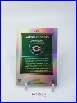 BLOCKCHAIN PRIZM Aaron Rodgers Card Aaron Rodgers Football Card Packers