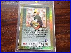 Bart Starr 2000 Donruss Elite Passing The Torch Autograph 145/1500 Packers