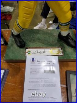 Bart Starr Autographed Green Bay Packers 3 Foot Figure
