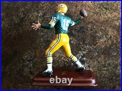 Bart Starr Danbury Mint Statue Green Bay Packers Exceptional Condition