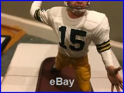 Bart Starr Green Bay Packers Danbury Mint Statue No Box Custom No Coa White