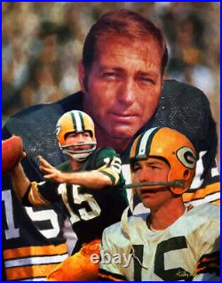 Bart Starr Green Bay Packers QB Quarterback 3 NFL Football 8x10-48x36 CHOICES