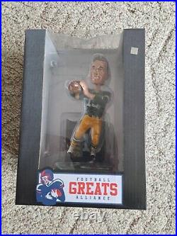 Bart Starr Green Bay Packers Rare Foco Le Legends Of The Field Bobblehead Mint