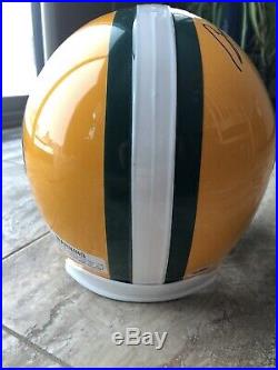 Bart Starr Signed Green Bay Packers Full Size Helmet Autographed Packers PSA COA