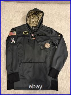 Brand New Nike Green Bay Packers Salute To Service Hoodie Men's Size Medium