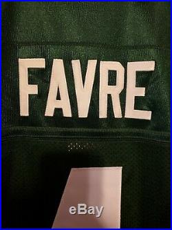Brett Favre 2003 Green Bay Packers Authentic Home NFL Game Jersey Size 50