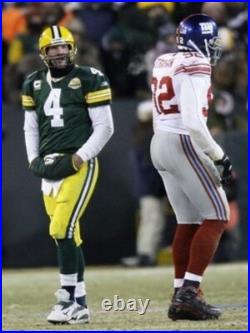 Brett Favre 2007 Green Bay Packers NFL Reebok Authentic Road Jersey Size 54