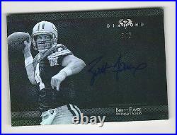 Brett Favre 2015 Topps Diamond Football Autograph Card Auto HOF /5