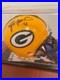 Brett_Favre_4_Autographed_Green_Bay_Packers_Football_Riddell_Mini_Helmet_01_tevl
