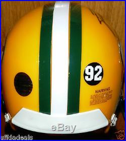 Brett Favre 4 Autographed Signed Green Bay Packers Reggie White 92 Helmet Coa
