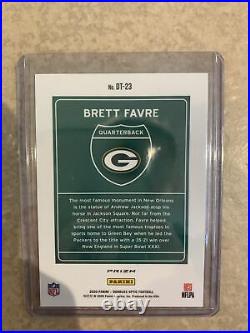 Brett Favre Downtown 2020 Optic Football Packers Hall Of Fame Read Description
