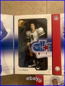 Brett Favre Green Bay Packers All Star Vinyl Figures Lot Of 5 Series 2 Brett Favre Green Bay Packers All Star Vinyl Figures Lot Of 5 Series 2