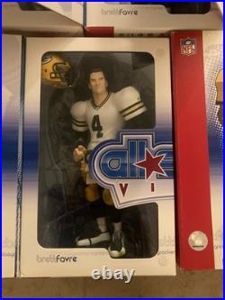 Brett Favre Green Bay Packers All Star Vinyl Figures Lot Of 5 Series 2 Brett Favre Green Bay Packers All Star Vinyl Figures Lot Of 5 Series 2