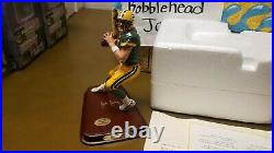 Brett Favre Green Bay Packers Danbury Mint Statue Figure With Foam Coa