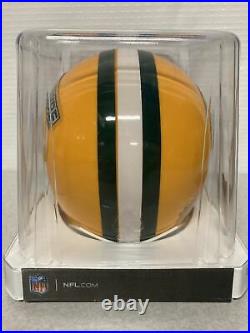 Brett Favre Green Bay Packers HOF Commemorative Unsigned Riddell mini helmet