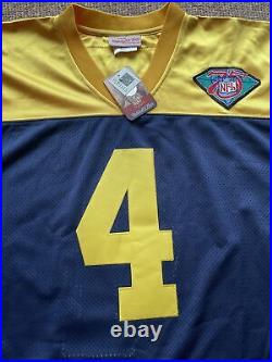 Brett Favre Green Bay Packers Mitchell & Ness 1994 Throwback Jersey New With Tag