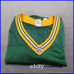 Brett Favre Green Bay Packers Nike Pro Line Authentic Pro Cut Jersey Men Size 52