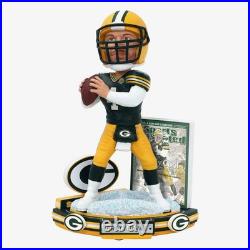 Brett Favre Green Bay Packers Sports Illustrated Cover Bobblehead NFL Football