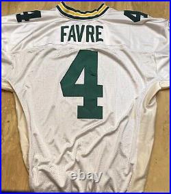 Brett Favre Green Bay Packers VINTAGE Reebok NFL Equipment Jersey Stitched 54