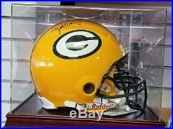 Brett Favre Green Bay Packers autographed authentic FULL SIZE helmet with COA
