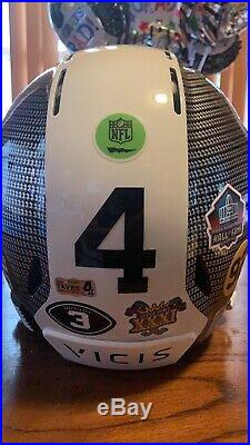 Brett Favre Packers autographed authentic Vicis Hydro FULL SIZE helmet with COA