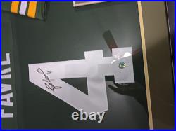 Brett Favre Signed Custom Framed Green Bay Packers Jersey Display Favre Brett Favre Signed Custom Framed Green Bay Packers Jersey Display Favre