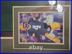 Brett Favre Signed Custom Framed Green Bay Packers Jersey Display Favre Brett Favre Signed Custom Framed Green Bay Packers Jersey Display Favre