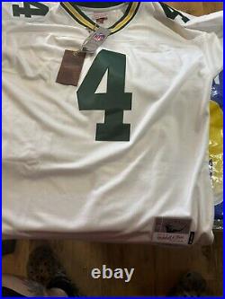 Brett favre Autographed Authenic mitchell ness jersey Green Bay Packers