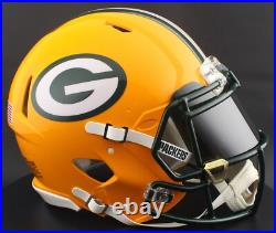 CUSTOM GREEN BAY PACKERS Full Size NFL Riddell SPEED Football Helmet