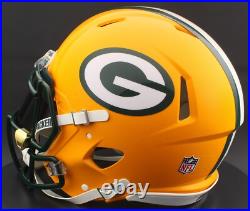 CUSTOM GREEN BAY PACKERS Full Size NFL Riddell SPEED Football Helmet
